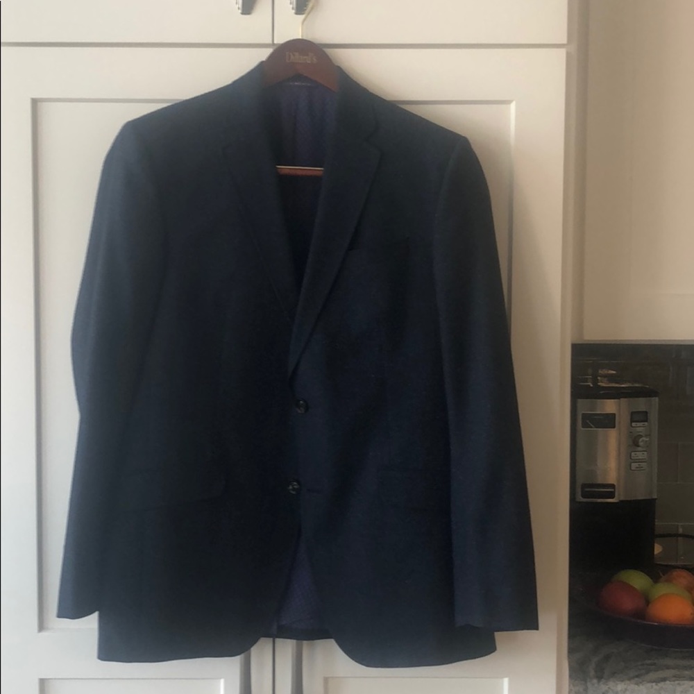 Men’s Navy tweed sport coat